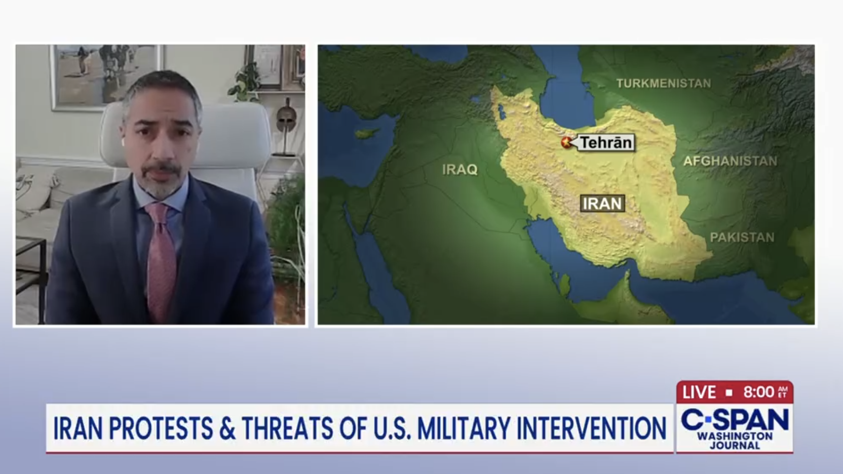 Iran Protests and Potential U.S. Military Intervention