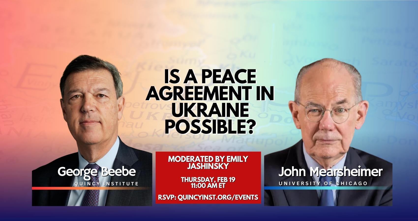Debate: Is a Peace Agreement in Ukraine Possible?